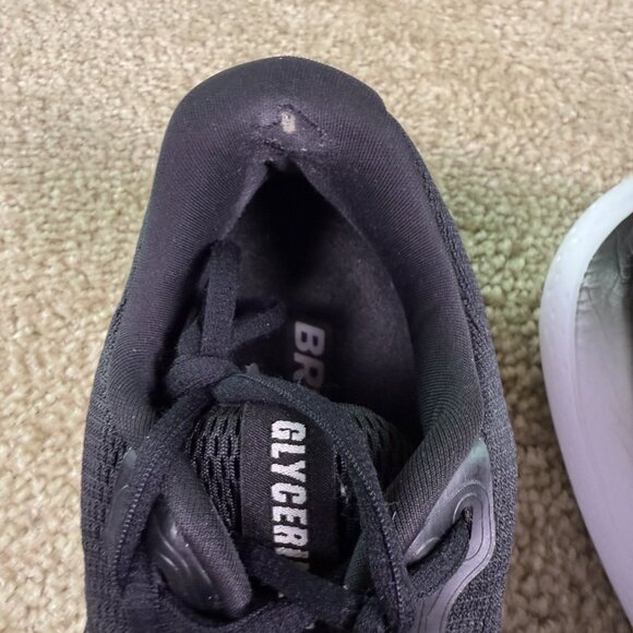 Brooks Glycerin GTS 21 Shoes Womens Size 8 Wide Black Running Road DNA Loft - Picture 3 of 12